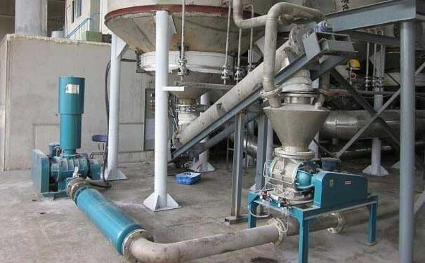 氣力輸送羅茨蜜桃视频网站APP旋轉供料器使用中